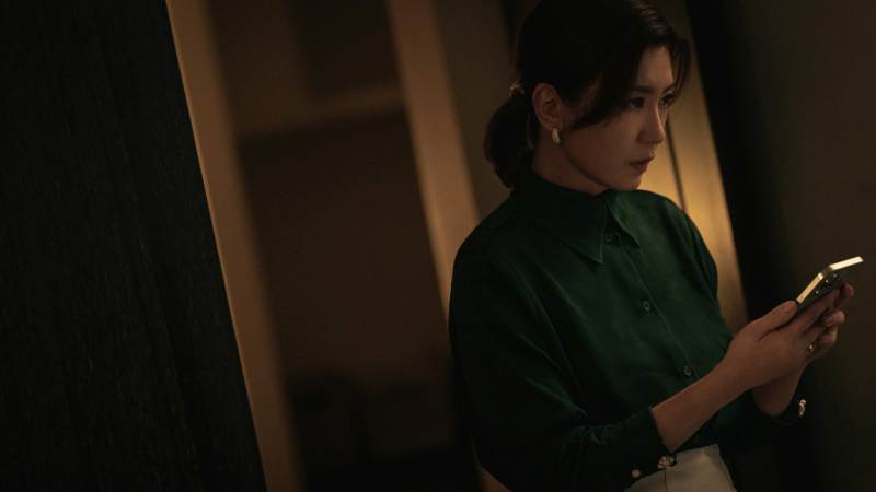 贾静雯特别演出「回魂计」诠释女儿遭诈骗绑架的母亲。图／Netflix提供