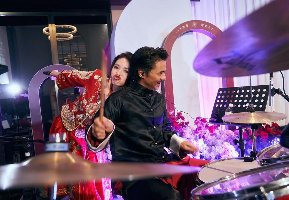 舒淇迎來48歲生日，馮德倫在台北高檔飯店舉辦驚喜派對。圖／摘自IG