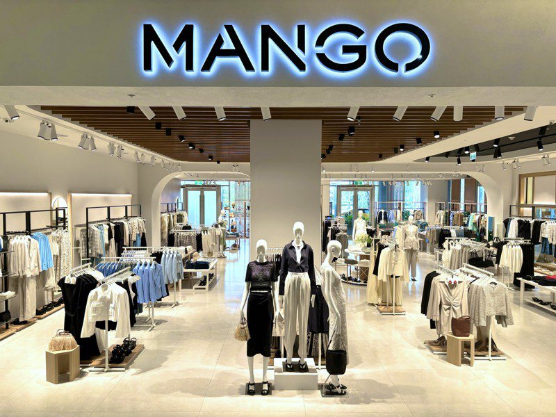 來自西班牙的時尚品牌MANGO選在南台灣的南紡購物中心，打造首家地中海風情形象店。圖／MANGO提供
