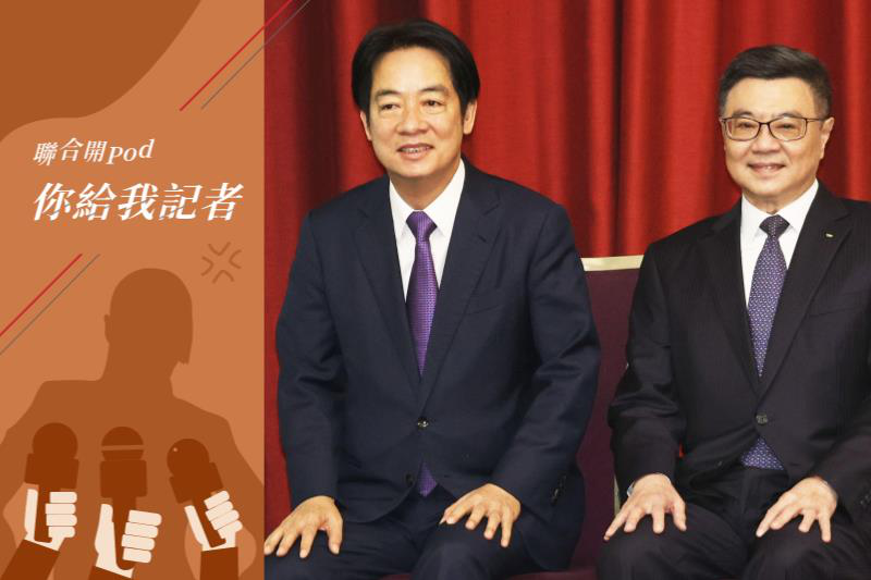 準總統賴清德（左）520上任，閣揆將由民進黨前主席卓榮泰（右）出任。圖／聯合報系資料照片