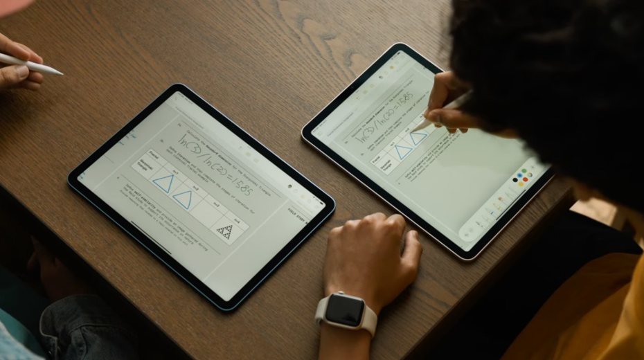 傳蘋果將在新款12.9吋iPad Air採用與現行iPad Pro相同的mini-LED顯示面板。