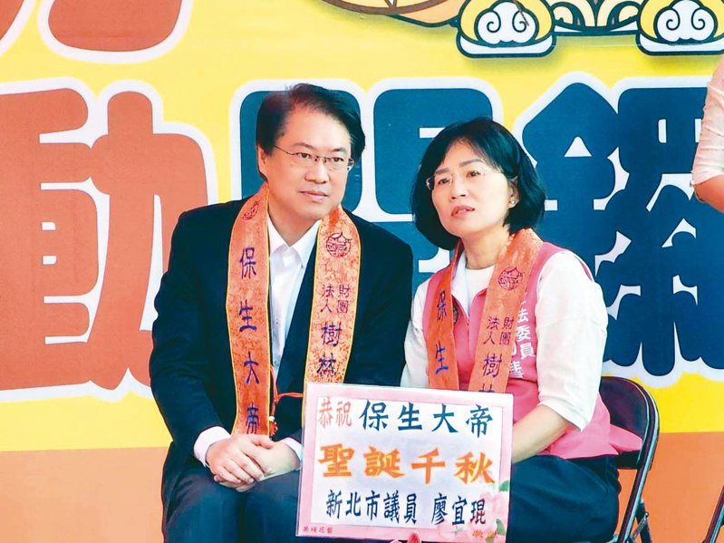 内政部长林右昌（左）、立委苏巧慧（右），两人皆被视为2026新北市长热门人选。图／本报资料照片