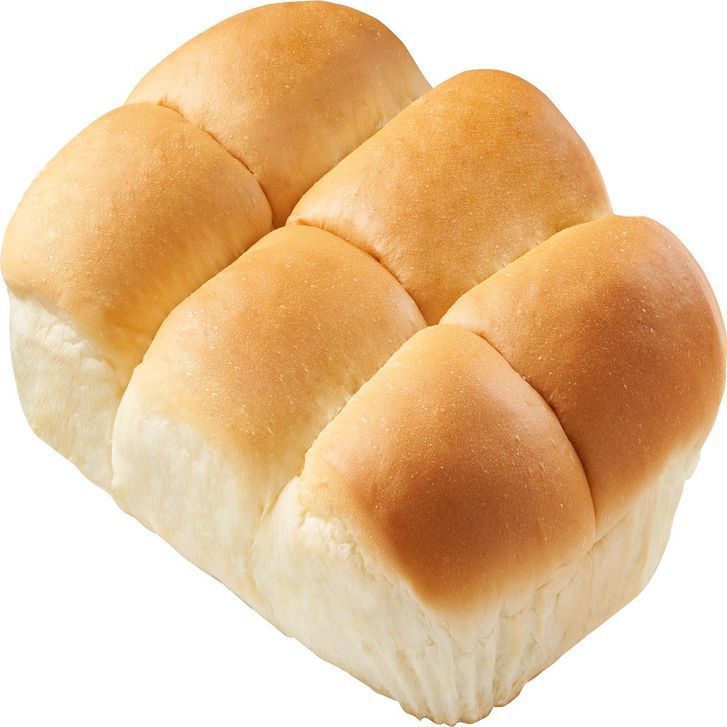 「原味奶油餐包」为全联阪急面包于今年2月推出的新品，一组6小块售价49元，平均每块8元。图／撷自「全联官网」