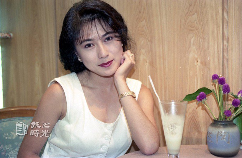 演員戈偉如。圖／聯合報系資料照(1991/06/21 陳炳坤攝影)