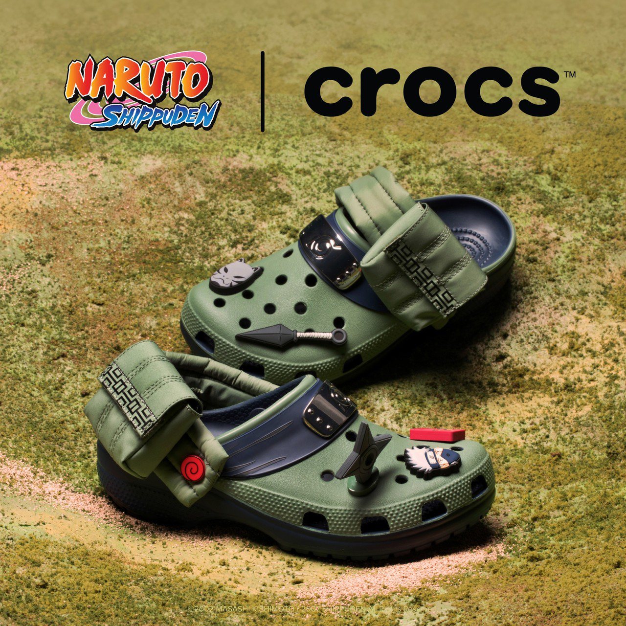 Crocs 火影忍者聯名款　圖：＠crocs