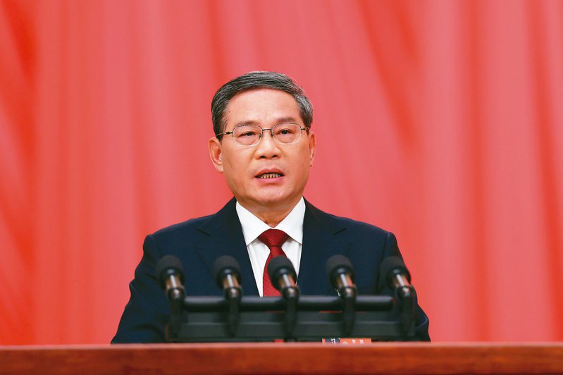 國務院總理李強表示將嚴格把關公司上市A股，提升上市公司質量。（新華社）