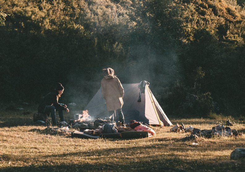 露營成了許多家庭最愛的休憩活動。圖／pexels