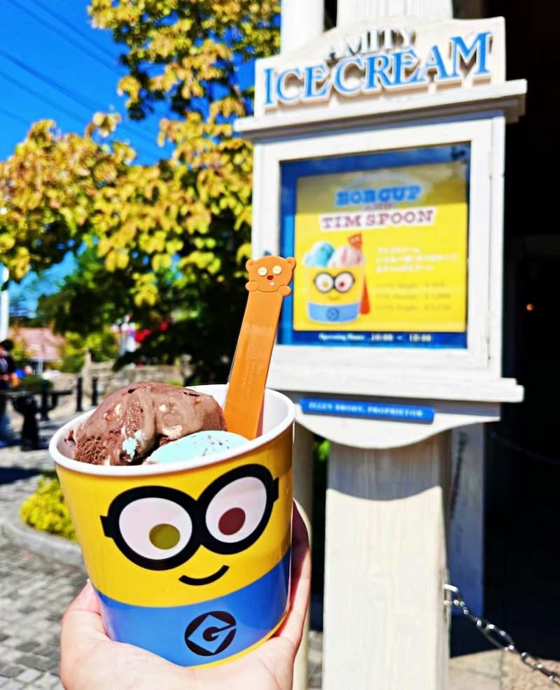 2024 大阪環球影城必吃美食推薦 5. 小小兵冰淇淋
圖片來源：米米主@小紅書