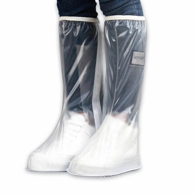 KINYO防雨鞋套－磨砂白，momo购物网即日起至4月30日活动优惠价199元。图／momo购物网提供