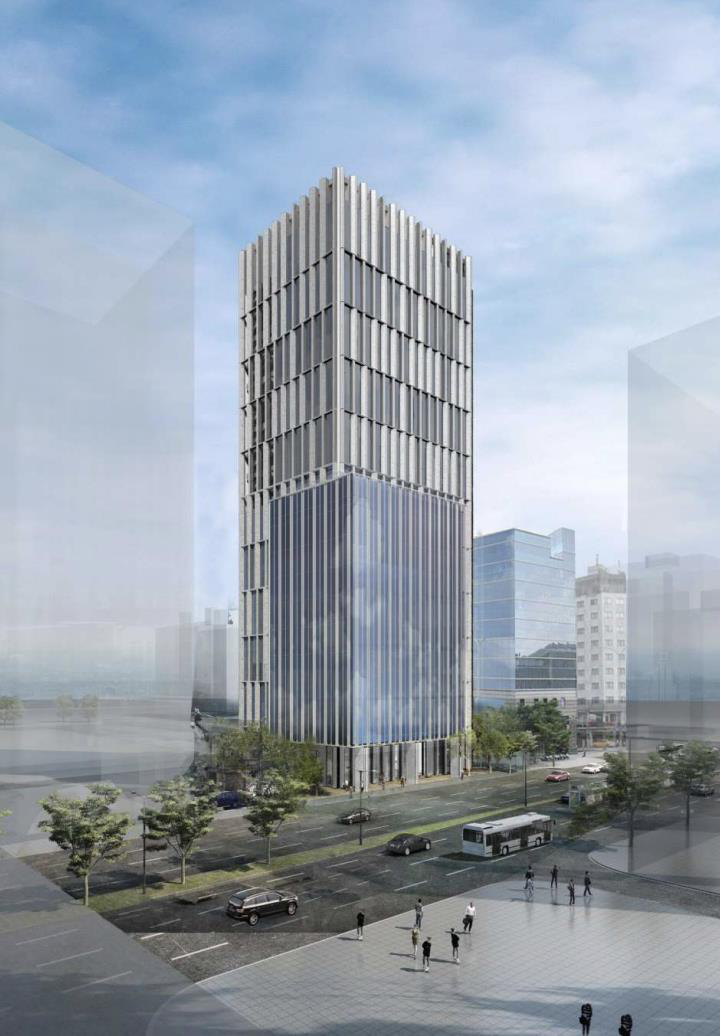 力麒建設將來將搬進松江總部大樓。圖／力麒建設提供