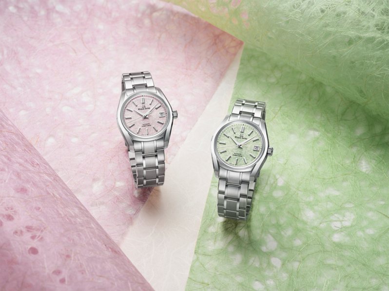 Grand Seiko Launches New Cherry Pink and Green Pink Dial Watches for 2024 Season