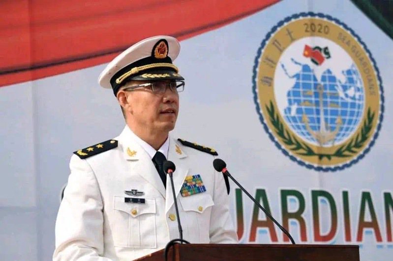 出身海軍的大陸國防部長董軍將出訪哈薩克。（取材自微信公眾號）