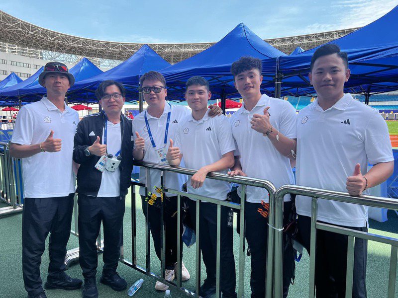 中華隊在射箭世界盃上海站獲銅牌。射箭協會臉書