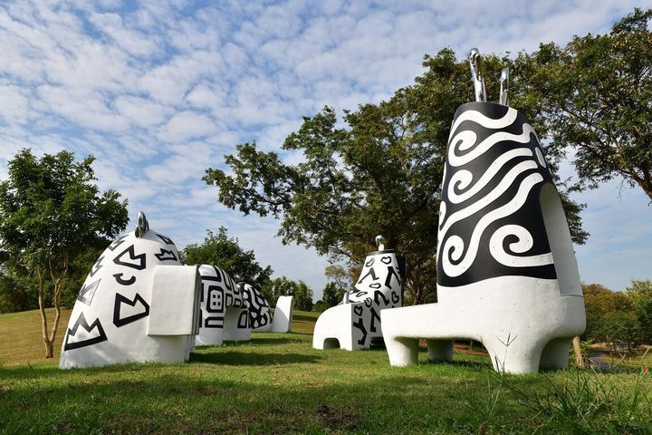 <u>西拉雅</u>公共雕塑藝術是菱角殼製成！創意榮獲2024美國繆斯國際設計大獎