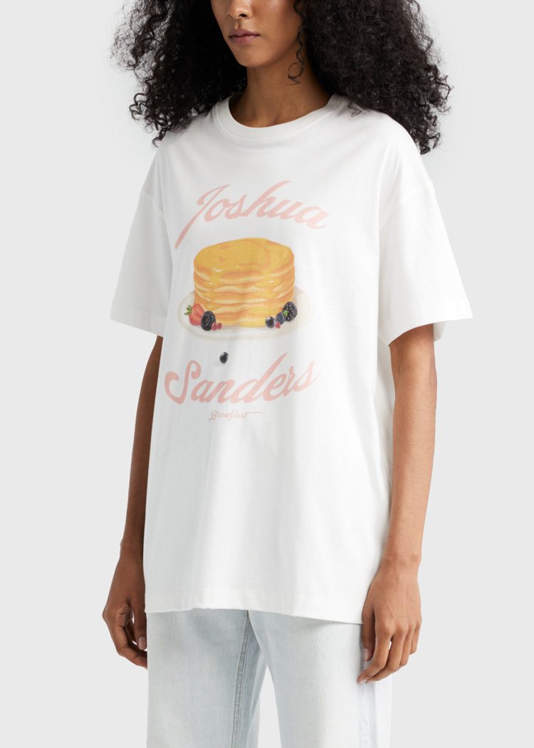 Joshua Sanders鬆餅T恤，7,280元。圖／THE SPAACE提供