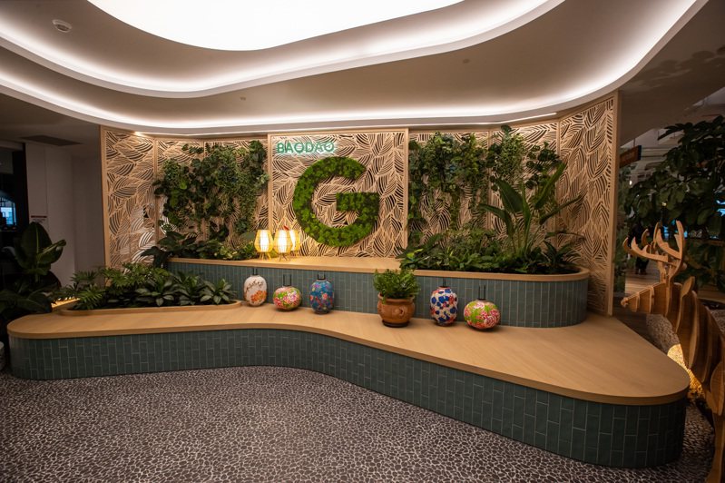 Google位在新北市板桥的第二栋全新硬体研发办公大楼的餐厅取名为宝岛。记者季相儒／摄影