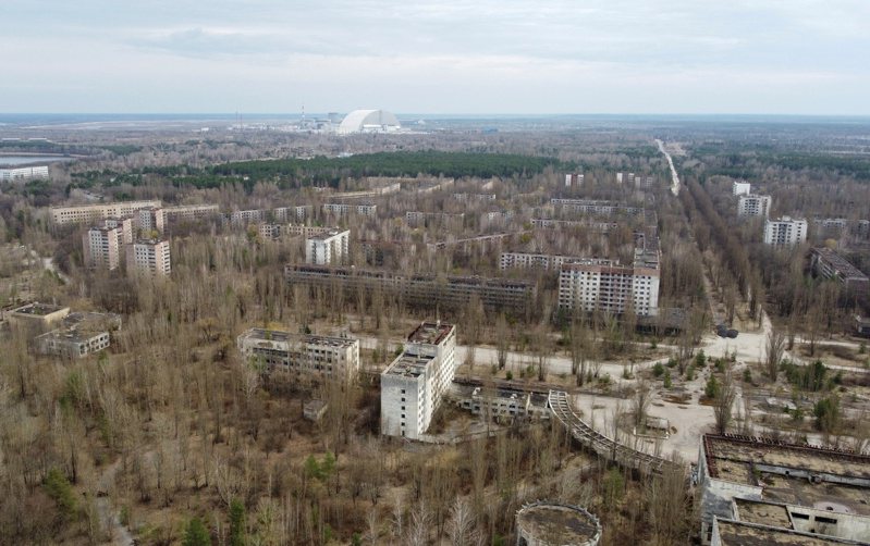 位在烏克蘭的車諾比核電廠。路透資料照