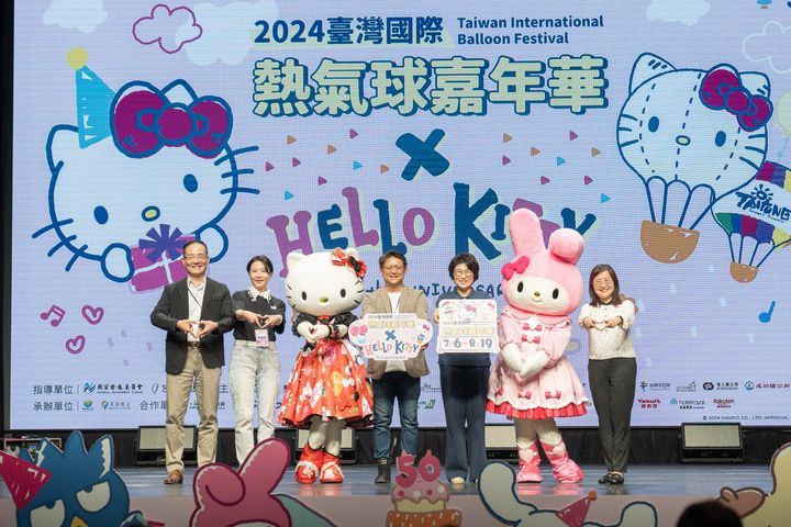 Hello Kitty 50週年歡慶聯名 台東「臺灣國際熱氣球嘉年華」3大亮點