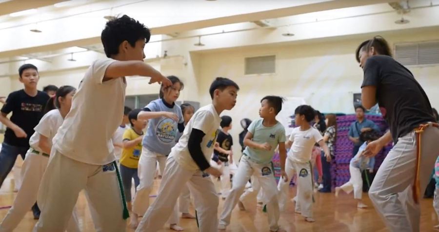 巴西戰舞課程。圖／加菲老師的卡波耶拉世界