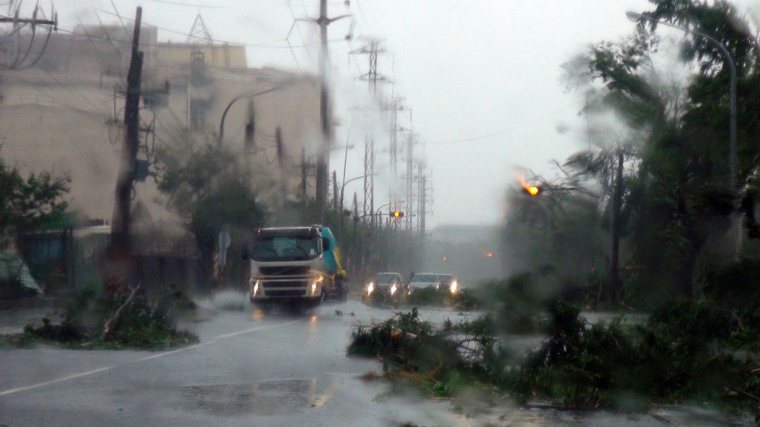 9月14日 強颱莫蘭蒂襲台
