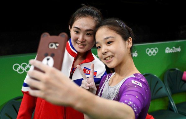 南北韓選手奧運玩自拍恐被處罰？