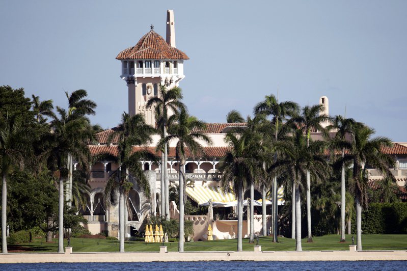 川普总统位在佛罗里达州棕榈滩私人俱乐部海湖庄园。(美联社)(photo:UDN)