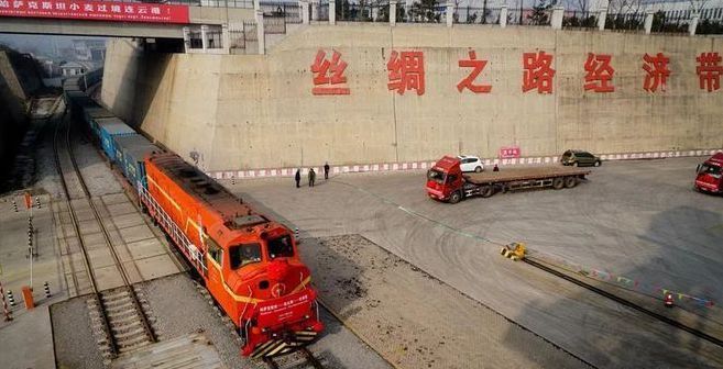 中国在全球推动「一带一路」基础建设计画。（取材自新华网）(photo:UDN)