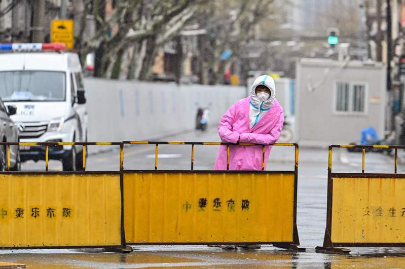 上海疫情未緩和，多區仍被封鎖。(Getty Images)