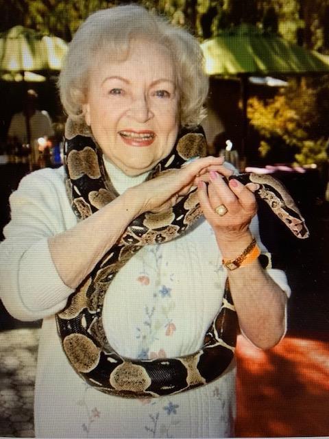 貝蒂懷特生前對洛杉磯動物園的支持超過50年。（洛杉磯動物園）