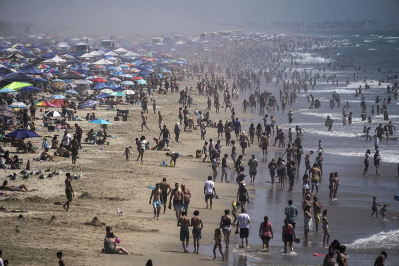 饱受干旱之苦的加州，气象局预测南加本周还将受到超高温来袭，提醒民众留意。(Getty Images)(photo:UDN)