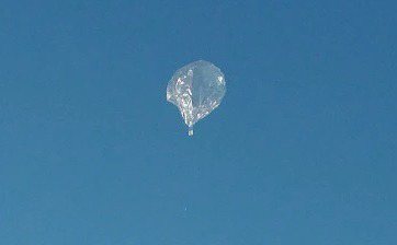 民間組織NIBBB在2021年12月22日升空的氣球，到了高空會膨脹到和一部家用汽車的大小。(取自NIBBB網站)