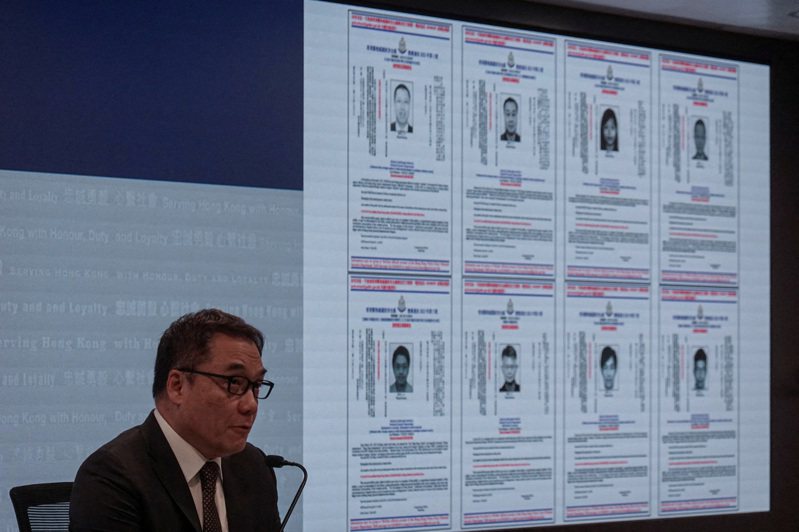 國安處在香港主權移交26周年後，3日發出逮捕令，各懸賞100萬港元通緝8名在海外的港人。（路透）