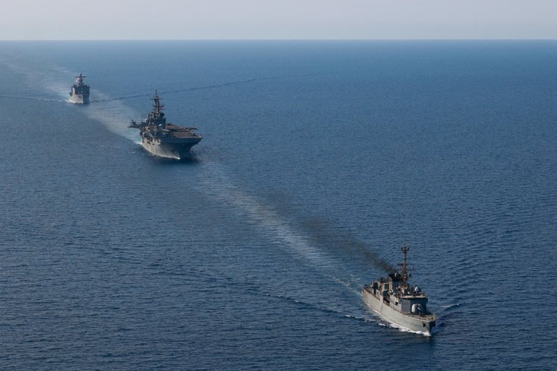 根据金融时报报导，美国已说服六个盟国​加入，扩大为红海商船​护航的行动。(路透)(photo:UDN)
