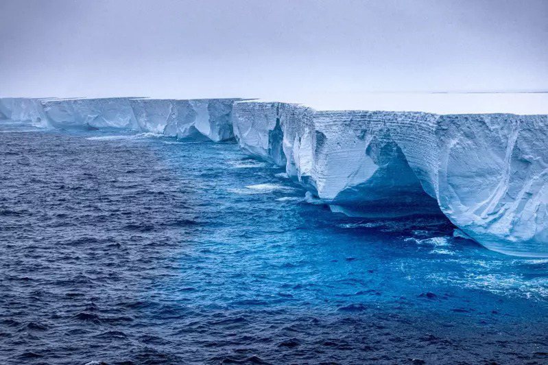 全球最大冰山A23a正在向北漂移。（路透）(photo:UDN)