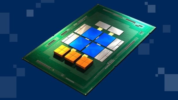 小晶片（Chiplet）、異質整合成半導體顯學   （取材自科技新報／圖來源：英特爾）