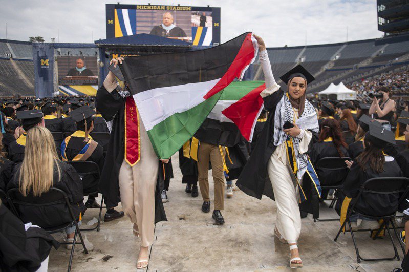 University of Michigan Graduation Palestinian Protests Spark National Debate on Free Speech and Campus Safety